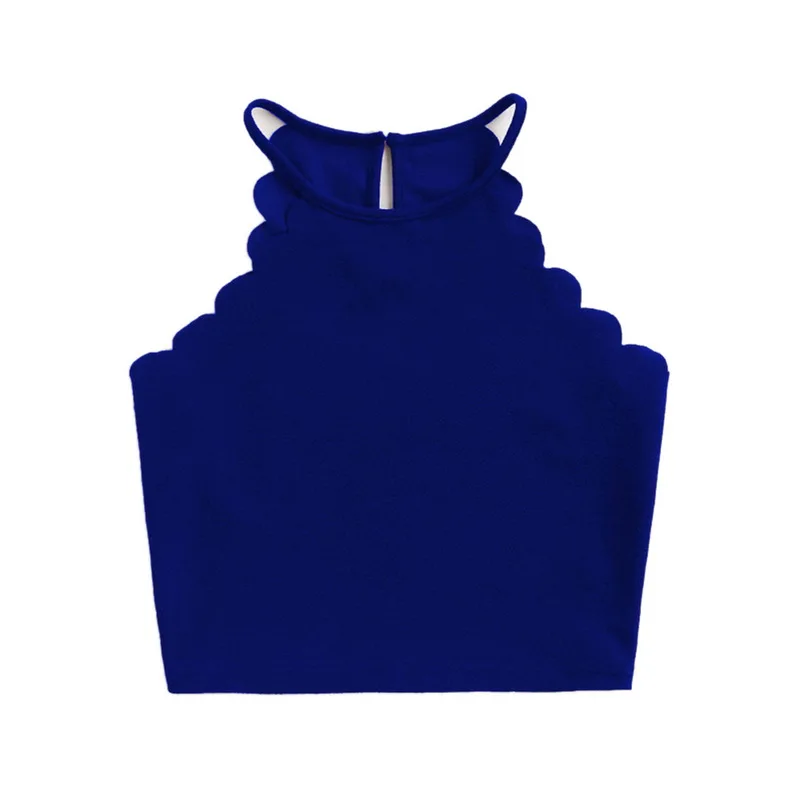 

2020 2020 Women Tank Tops Summer Explosions Navel Sleeveless Vest Strap Slim Nightclub ElasticTie Back Crop Tops T-shirt