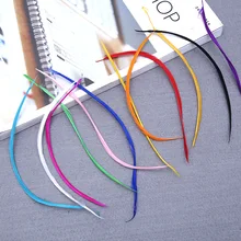 

100Pcs/Lot Color Mixing Goose Feathers Torn Edges Plume 12-18cm For DIY Jewelry Crafts Wedding Dress Plumes juju Hat Decoration