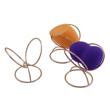 1 шт. металлический держатель спонжа для макияжа бренд Красота Макияж Puff Rack пудра Puff блендер стеллаж для хранения губка сушильная подставка держатель