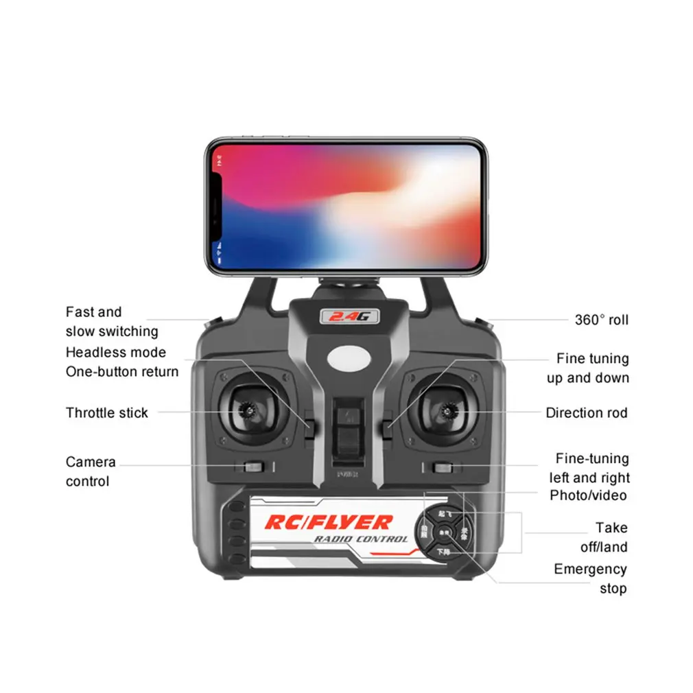 S32T ESC VR3D режим 360 градусов флип и рулон 480 P/1080 P ESC объектив долгий срок службы батареи HD жестовая камера Дрон ударопрочный RC самолет