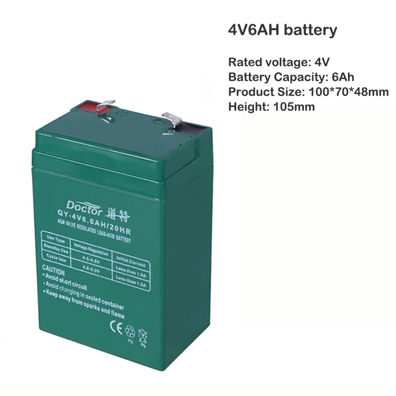 4V 6AH батареи для хранения 4AH 5AH свинцово-кислотный перезаряжаемый аккумулятор для светодиодный аварийный свет детская игрушка машина электронные весы