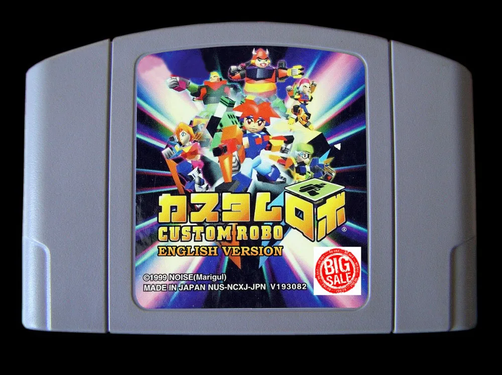 64-битная игра ** Custom Robo (перевод на английском языке! Американская версия!) |