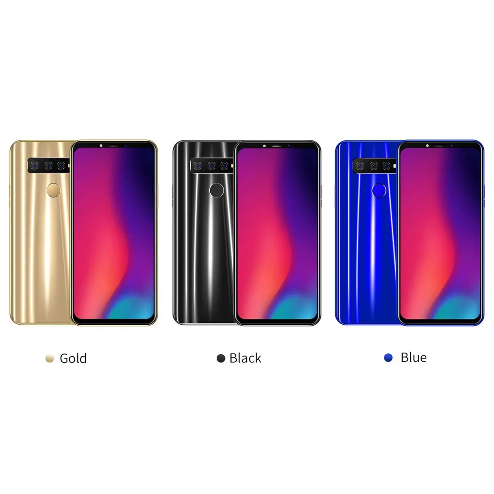 S10 мобильный телефон 6,1 дюймов 3g смартфон 1+ 16 Гб четырехъядерный трехъядерный с камерой смартфон водонепроницаемый пылезащитный Android Dual Sim