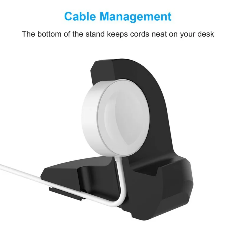 Smartwatch Holder Anti-slip Silicone Table Support Stand Bracket For Apple Watch Series 1 2 3 4 Charger