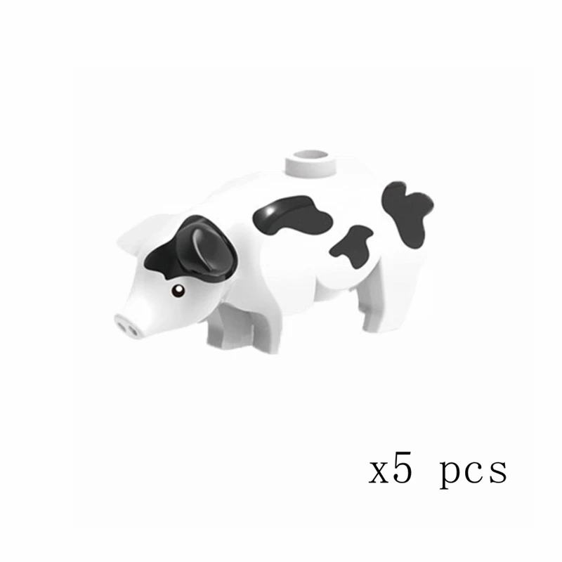 Creator Locking City Animals Sets Series Toys For Children Owl Seal Whale Pigeon Seagull Accessories Cities Compatible Building 34