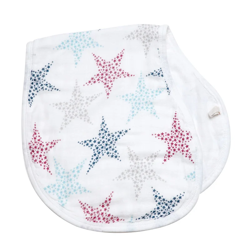 The stars Удобный детский нагрудник для кормления Smock Burp Cloths Slabbetjes модная бандана детские нагрудники Drooling полотенце шарф детские вещи - Цвет: The stars