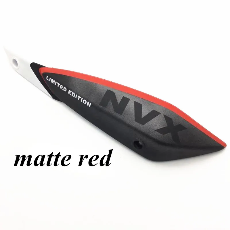 small red Модифицированный мотоцикл NVX aerox выхлопной модифицированный глушитель труба крышка оболочки щит крышка для yamaha NVX155 DGR155 L155 - Цвет: small red