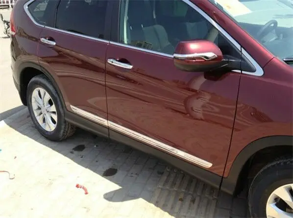 Боковая дверь литья кузова хромированная отделка для HONDA CRV CR-V 2012 2013