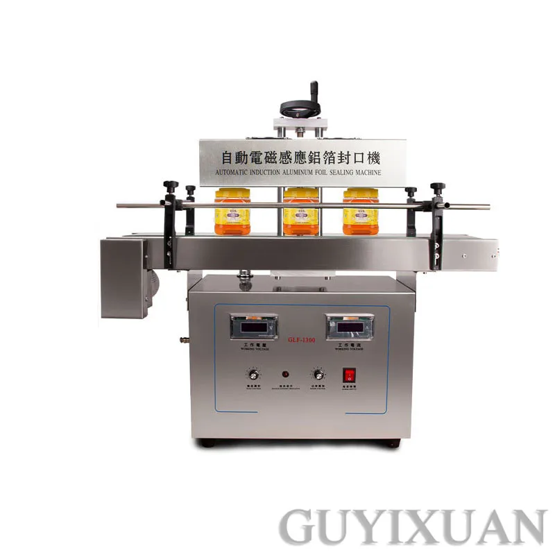 220V/1300W commercial Electromagnetic induction Sealer Fully automatic Aluminum foil Food bottle gasket Capper
