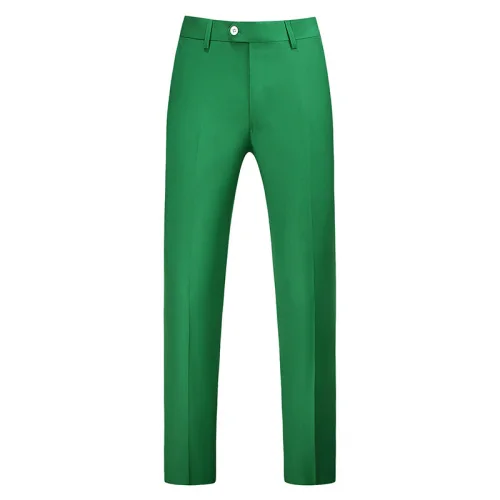 YASUGUOJI мужские s чистый цвет бизнес занятие Slim Fit платье офисные брюки мужские платья Брюки для официального костюма повседневные для мужчин - Цвет: green 711
