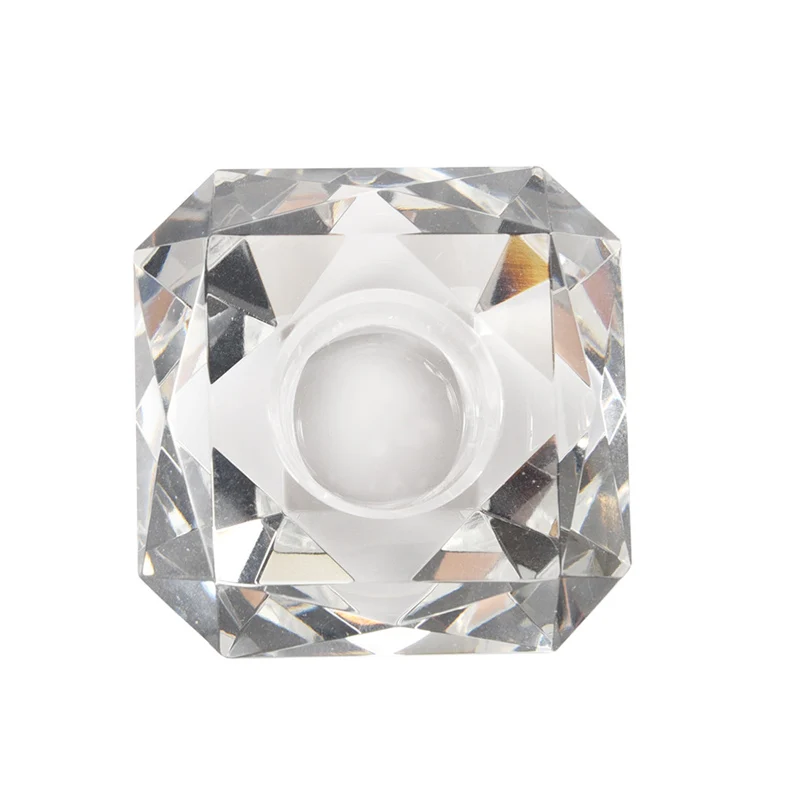 C Candle holder Хрустальный стеклянный подсвечник для чайной лампы, подсвечник, Свадебный, скандинавский стиль, украшение для дома, канделябр 30O15 - Цвет: C Candle holder
