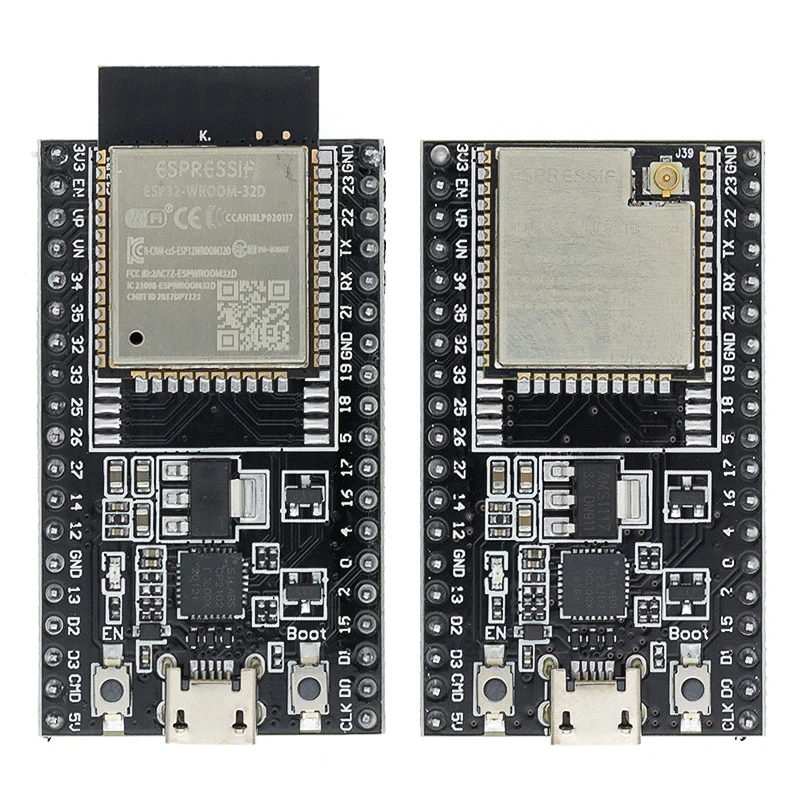 ESP32-DevKitC материнская плата ESP32 макетная ESP32-WROOM-32D ESP32-WROOM-32U WIFI + Bluetooth IoT NodeMCU-32 |