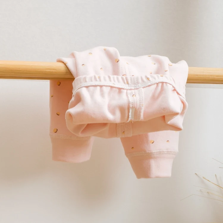 Newborn Baby Autumn New Baby Clothing Set Cotton Boys Girls Clothing Lacing Girls Suit Set 0-3 Year Clothes