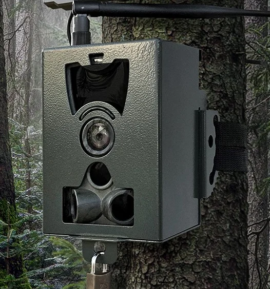 Outdoor Camera Suntek HC-801 Series Hunting Camera Security Protection Metal Case Iron Lock Box for HC801A HC801M/G HC-801LTE 2