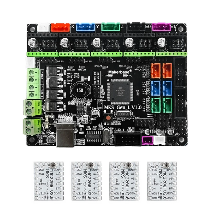Материнская плата MKS GEN_L V1.0 запчасти для 3D принтера TEVO Tornado ForTarantula Pro с драйвером