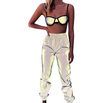 plus size reflective pants
