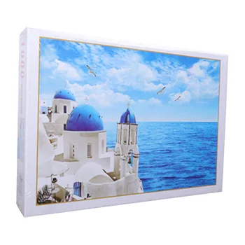 

1000pcs Party Game Indoor Kindergarten Kids Adults Bay Castle Landscape Educational Home Jigsaw Bedroom Study Intellect Toys