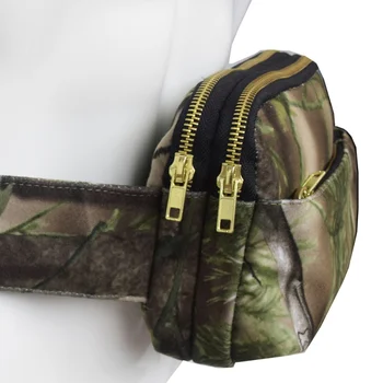 

Unisex Multifunction Crossbody Bag Camouflage Waist Pack Hip Bum Bag Outdoor Casual Chest Bag For Running Hiking Cycling