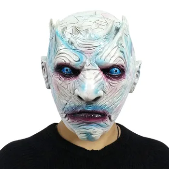 

Night's King Mask Movie Game of Thrones Cosplay Costumes Props Scary Full Face Helmet Halloween Carnival Horror Party Dress up