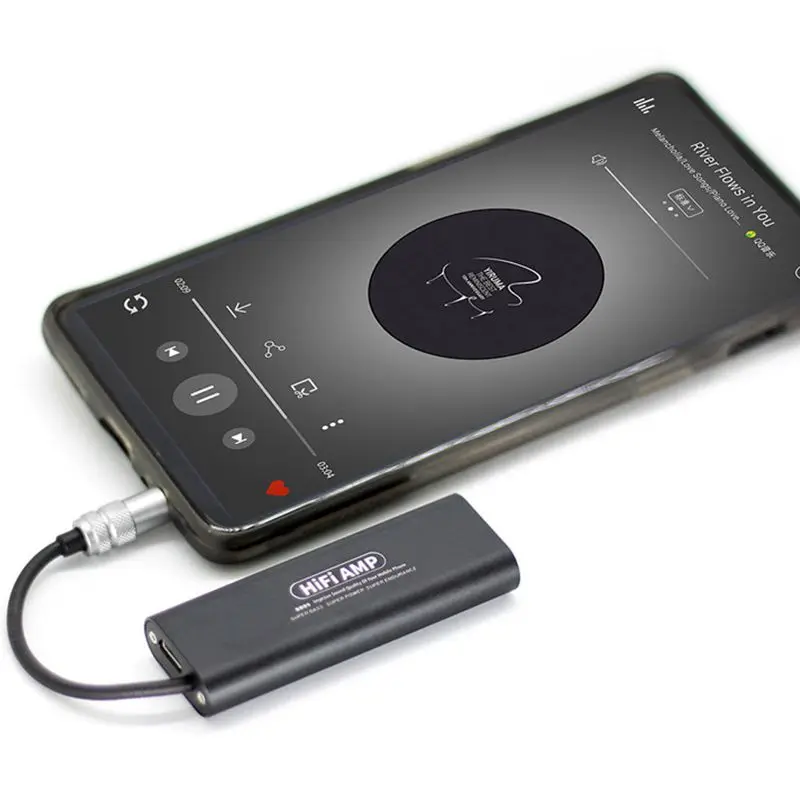 ARTEXTREME SD05 HIFI Headphone Amplifier Professional Portable Mini 3 5mm Headphone Amp Black 