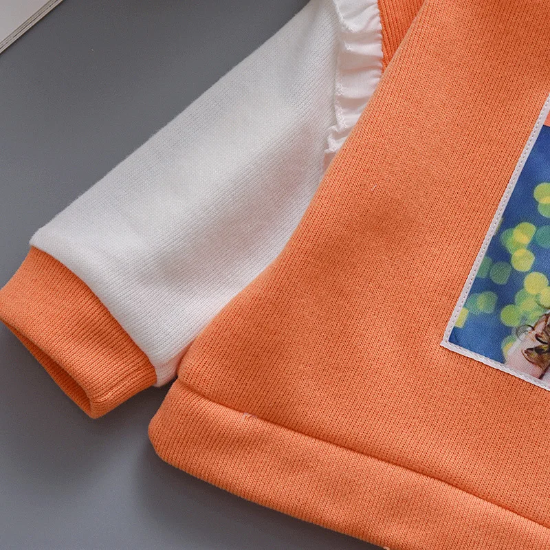 NEW BABY Toddler Baby Boys Girls Clothes Cartoon GIRLPrint Boys Hoodies Cute Child Sweatshirt Sweatshirts for Boy&Girl Clothes