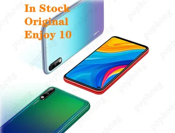 

New Original HuaWei Enjoy 10 SmartPhone 6.39" Kirin 710F Octa Core 4G RAM 128G ROM 48.0MP Android 9.0 Support Face ID