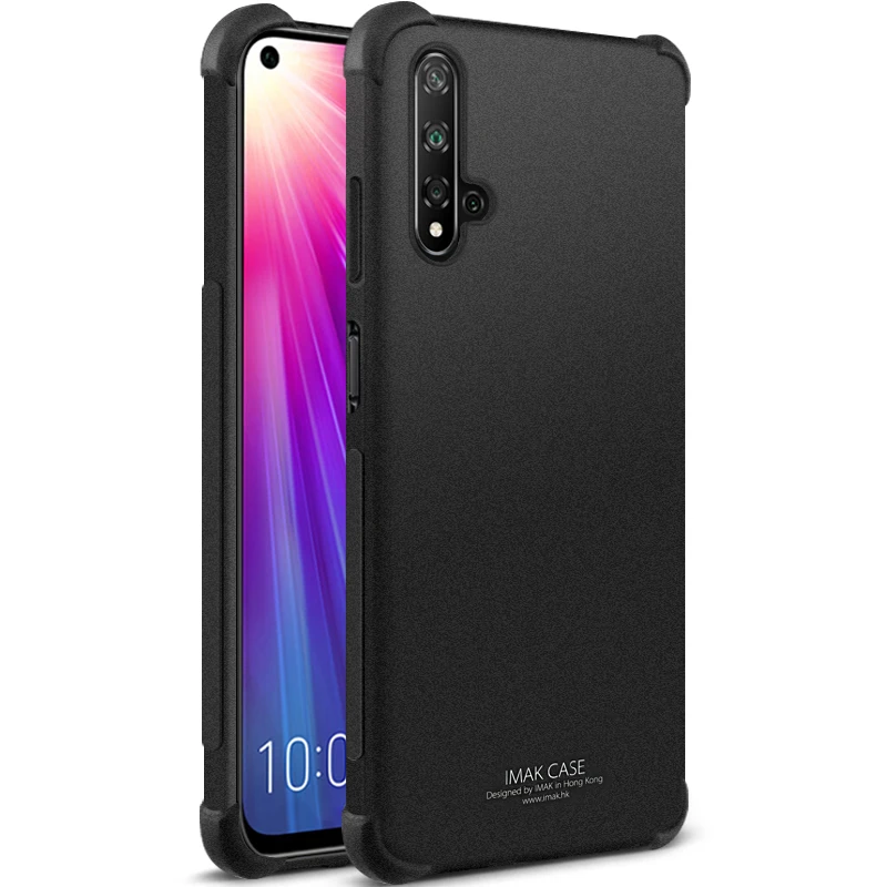Matte Black Чехол для Honor 20s Crystal чехол для huawei Honor 20 Pro Чехол IMAK 360 Защитный Прозрачный мягкий ТПУ чехол для Honor 20 S 20Pro - Цвет: Matte Black