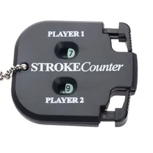 Golf Training Aids Mini Handy Golf Shot Count Stroke Putt Score Counter Two Digits Scoring Keeper With Key Chain Golf Accessory