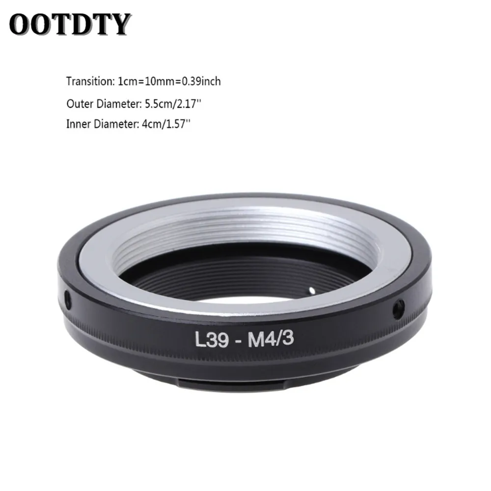 OOTDTY L39-M4/3 переходное кольцо для объектива Leica L39 M39 к Panasonic G1 GH1 Olympus горячая распродажа