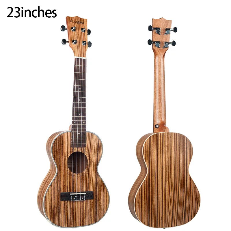 Прямая поставка-Наоми укулеле гитара акустическая Ukelele zebravwood 15 Лада 4 струны гитара укулеле 21 музыкальный струнный инструмент