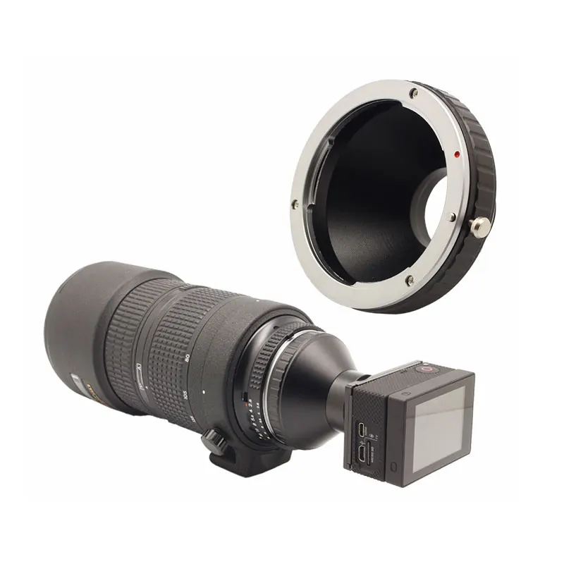 C адаптер для крепления объектива камеры Canon EOS EF Nikon F и C-Mount разъем для камеры