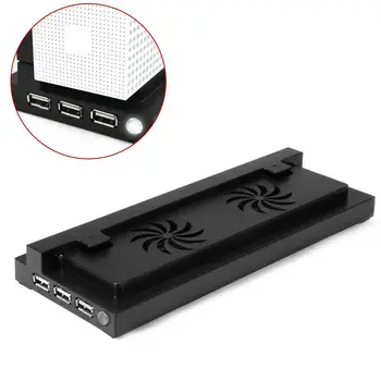 

JIANGLUN For xbox one s vertical accessories with fan cooling stand