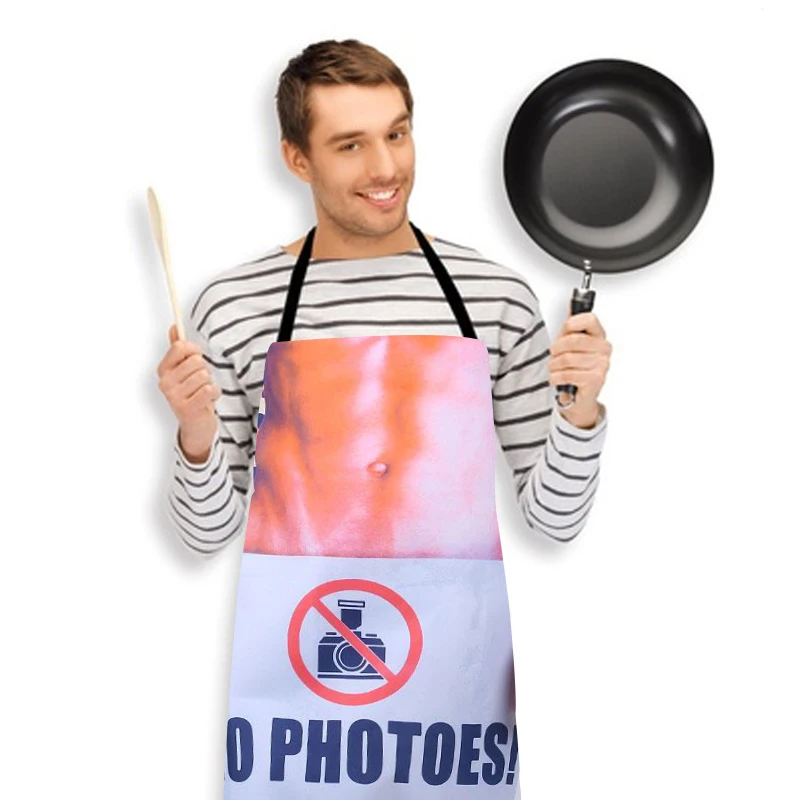 Aprons Polyester Home Colorful Cleaning Protection Men Kitchen Suppliy Funny Oilproof Waterproof Cooking