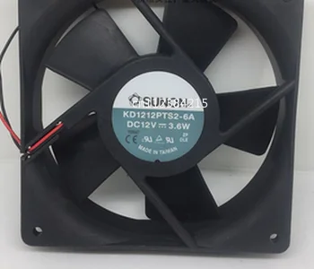 

Free shipping KD1212PTS2-6A Server Cooler Fan DC 12V 3.6W 120x120x25mm 2-wire