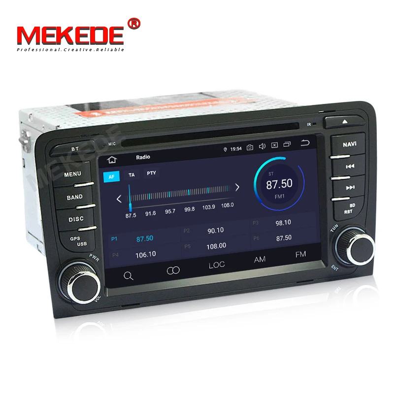 Flash Deal PX5 4GB+64GB Android 9.0 Car stereo head unit navigation GPS NAVI multimedia player for  Audi A3 8P 2003-2012 S3 8P 2006-2012 4