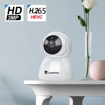 

Luowice Auto Track 3MP IP Camera Surveillance Security Monitor WiFi Wireless Mini Smart Alarm CCTV Indoor Camera YCC365 Plus