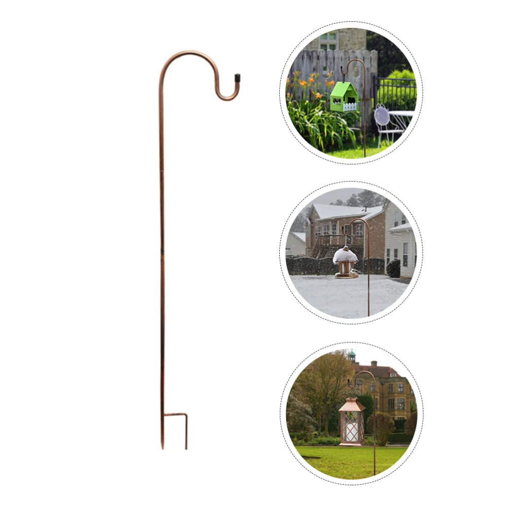 Shepherds Hook Garden Flags Hanging Stand Hook for Wedding Yard Crafts