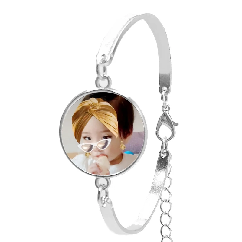 Character Photo Badge Logo Team Custom Bracelet Dad Mother Grandparents Kids Glass Convex Ladies | Украшения и аксессуары