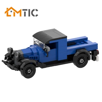 

Buildmoc 1930 CHEVY PICKUP Technic Car Racer Truck DIY Building Blocks Model Tech Toys For Children Creative Xmas Gift For Kids