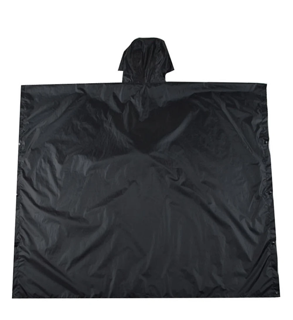 Черное пальто для взрослых из полиэстера для мужчин и женщин
