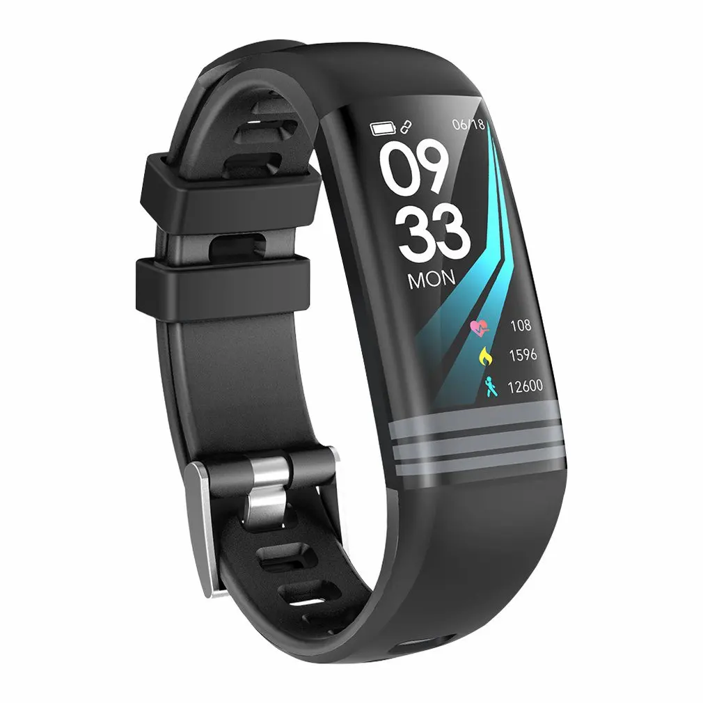 02 G26S цветной экран Смарт-Браслет фитнес-часы водонепроницаемый SmartBand кровяное давление фитнес-трекер Браслет для Ios и Android - Цвет: 02