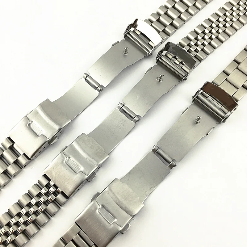 Изысканные SKX009 серии стальной ремень из нержавеющей стали ремешок для часов wu zhu diviing bovine циклическая сталь часы браслет 20 22 мм доступ