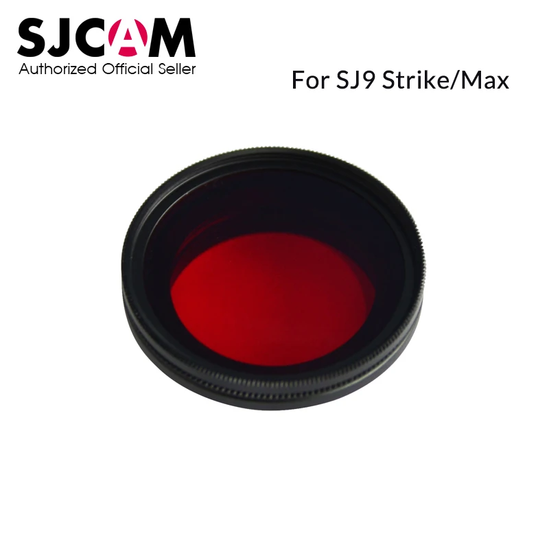 SJCAM SJ9 Красный Дайвинг фильтр объектив для SJ9 серии SJ9 Strike SJ9 Max SJ4000X 4 к спортивные экшн-камеры SJCAM аксессуары