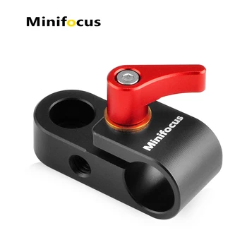 

Minifocus 15mm Single Rod Clamp with Screw Hole for Camera DSLR Cage Plate Handle Grip Rail System Extension accessories