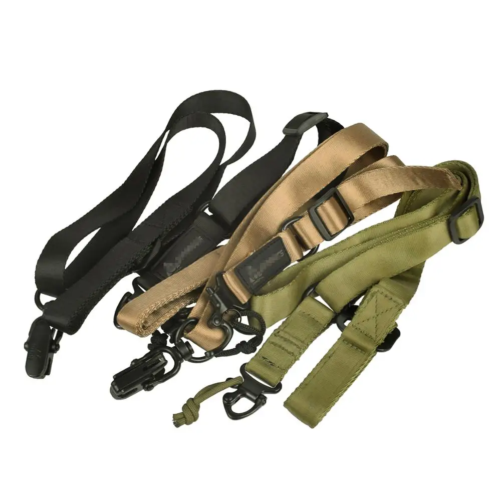 Ms2 2 2 Point Tactical Rifle Sling Gun Strap Shotgun Mount Set Sling Girevole Mount Ruger 10/22 Remington 870 Ar15 Ar10