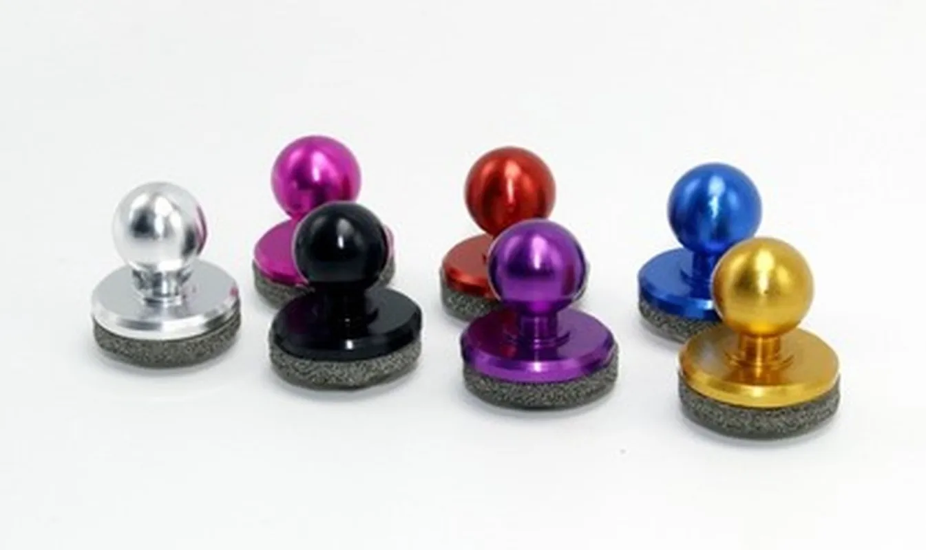 

Silver Mini Game Joystick Aluminum Alloy Physical Joysticks for Phone Pad , Android Mobile Phones Tablet Games