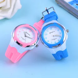 Children's Environmental Protection Electronic Watch Student Waterproof Quartz Watch Boys and Girls Fashion Jelly Wrist Watch