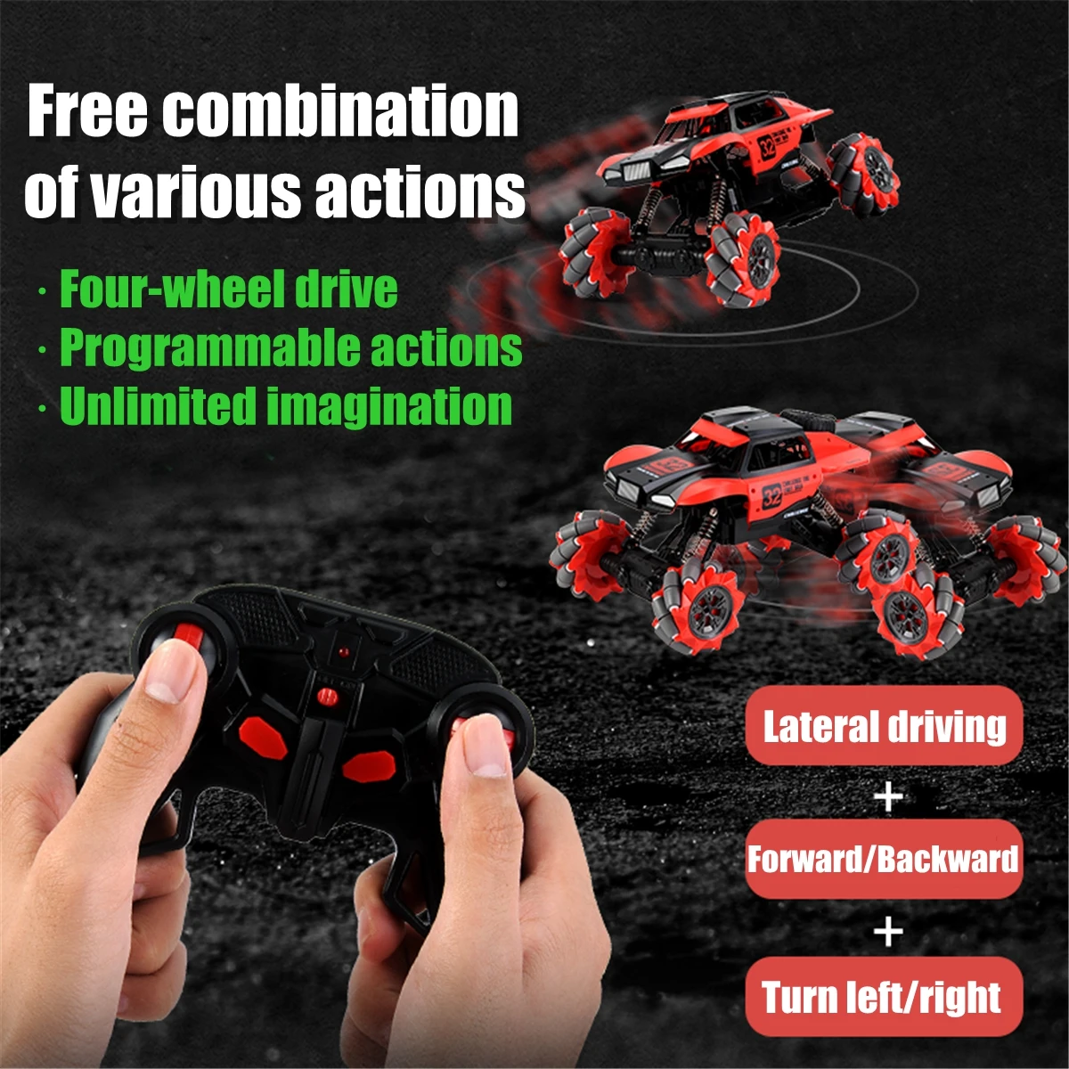 1:16, Электрический Радиоуправляемый автомобиль, 4WD, радиоуправляемые ...