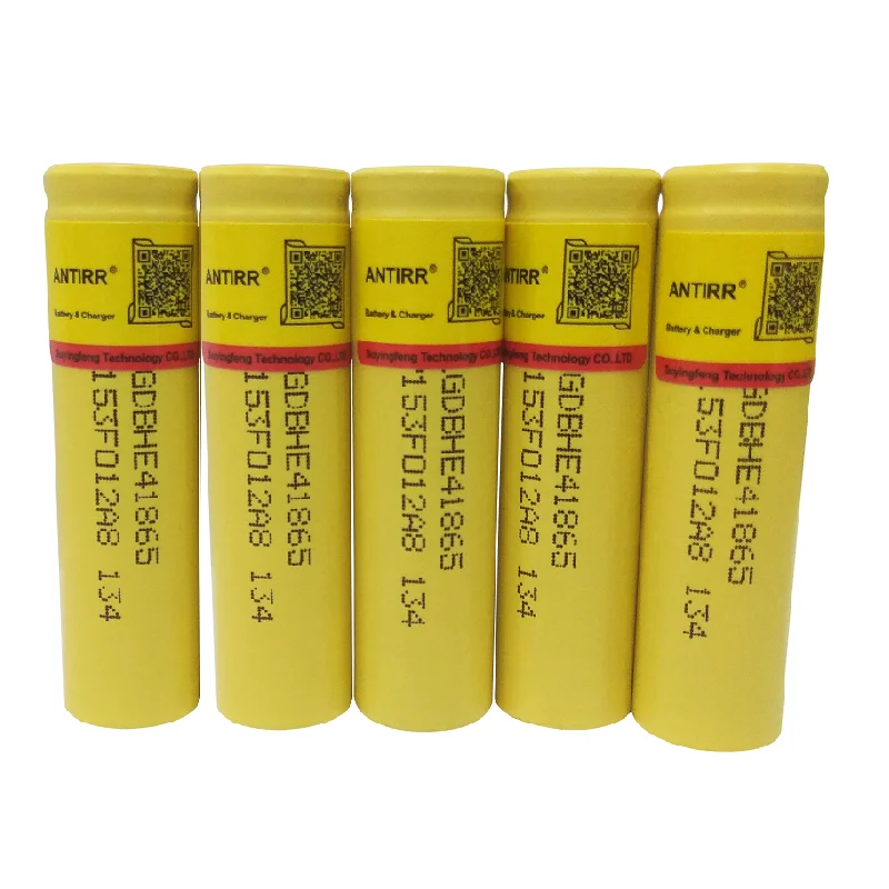 Для HE4 18650 Перезаряжаемая li-lon батарея 3,7 V 2500mAh батарея может держать, Макс 20A 35A разрядка для электронной сигареты - Цвет: 5 pcs