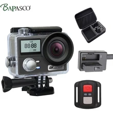 Двухэкранная ультратонкая многофункциональная камера 4K motion wifi 2,4G пульт дистанционного управления Водонепроницаемая Спортивная камера для экстремальной езды на открытом воздухе